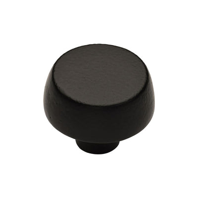Ashley Norton 378 Mushroom Knob in Matte Black