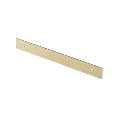 Ashley Norton MT42PL Brass Cabinet Backplate in Satin Brass