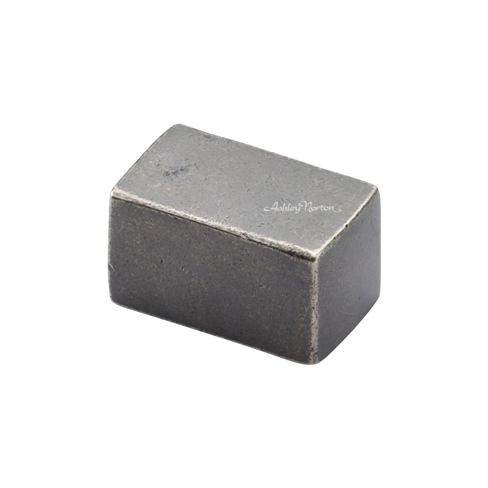 Ashley Norton 3892 Cube Cup Knob in Medium White Bronze
