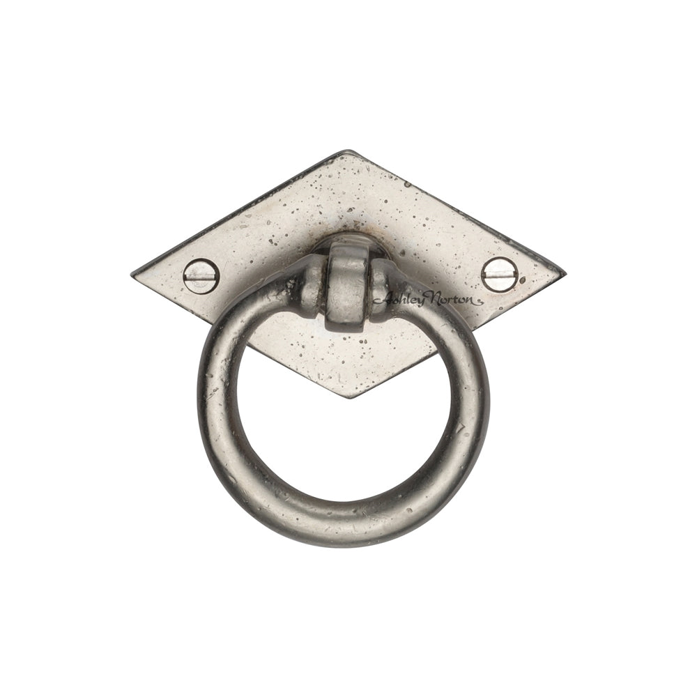 Ashley Norton 6301 Diamond Drop Pull in White Bronze