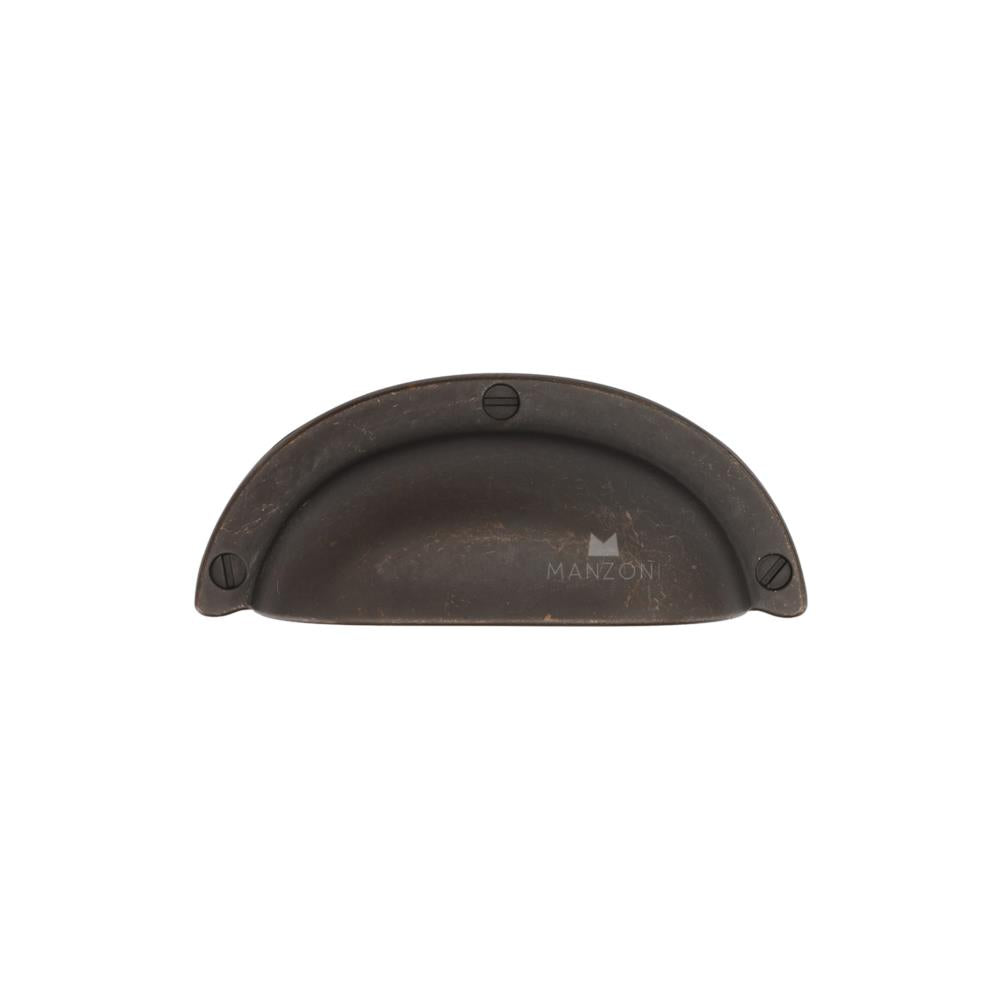 Ashley Norton MB5120 Faux Screw Bin Pull in Lacquered Bronze