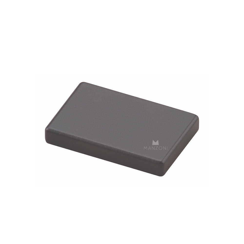 Ashley Norton MC1265 Flat Knob in Flat Black