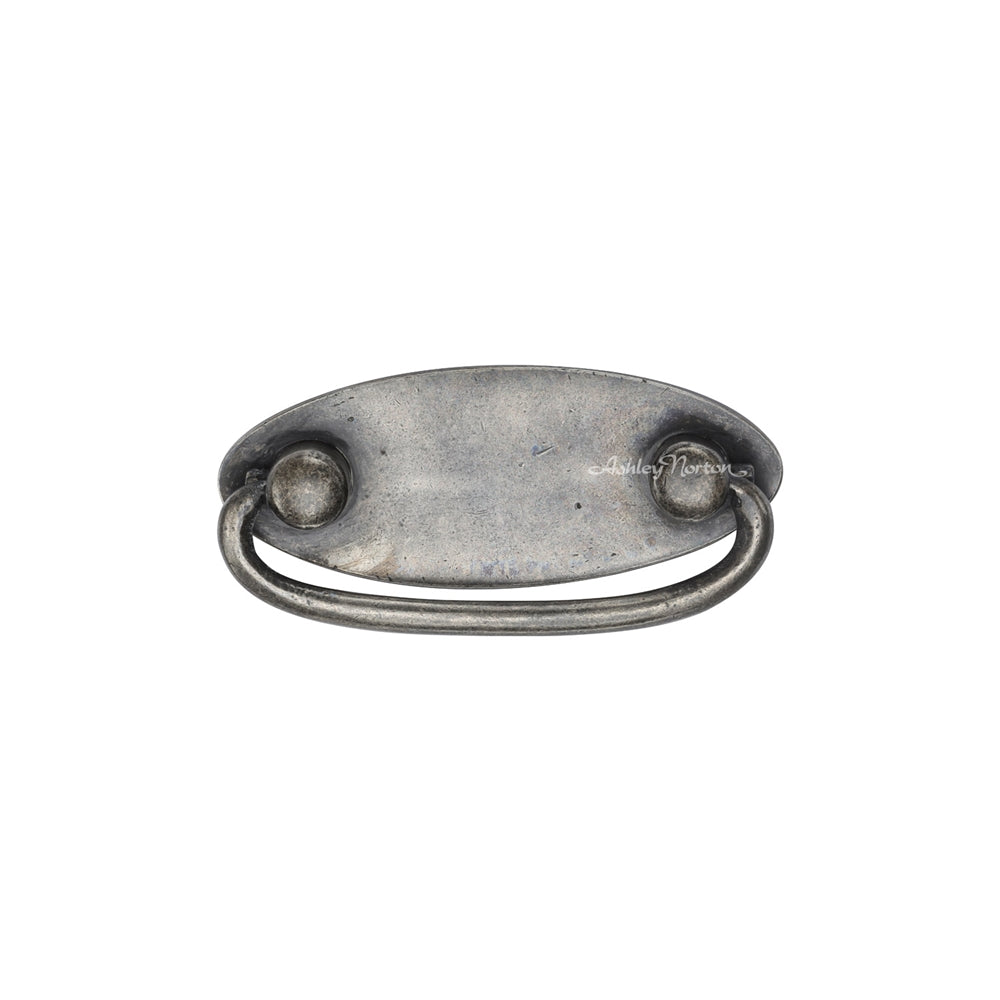 Ashley Norton 6266 Oval Drop Pull in Medium White Bronze