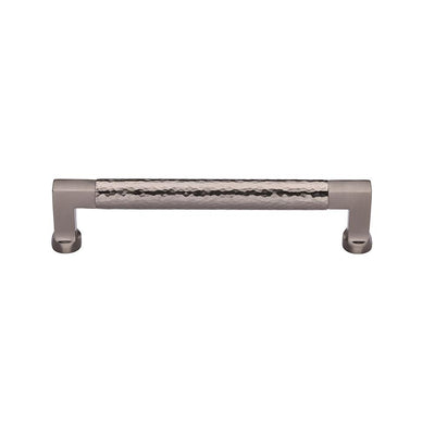 Ashley Norton MK0312 Hammered Bauhaus Cabinet Pull in Satin Nickel