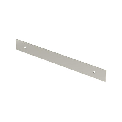 Ashley Norton MT42PL Brass Cabinet Backplate in Polished Nickel