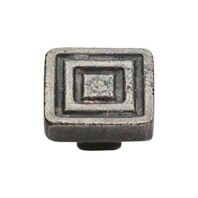 Ashley Norton 3980 Deco Knob in Medium White Bronze