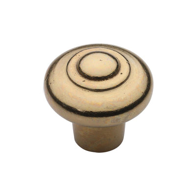 Ashley Norton 3985 Bead Knob in Natural Bronze