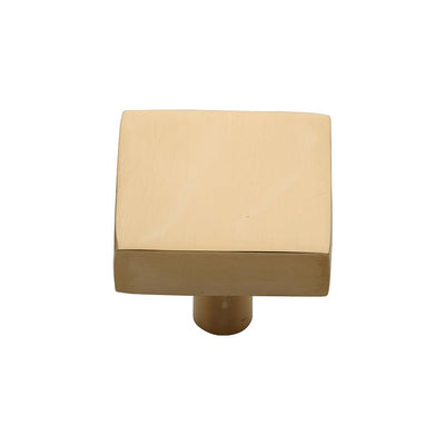Ashley Norton MT3685 Square Knob in Unlacquered Brass