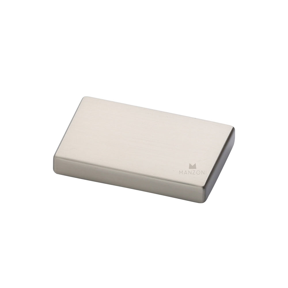 Ashley Norton MC1265 Flat Knob in Satin Nickel