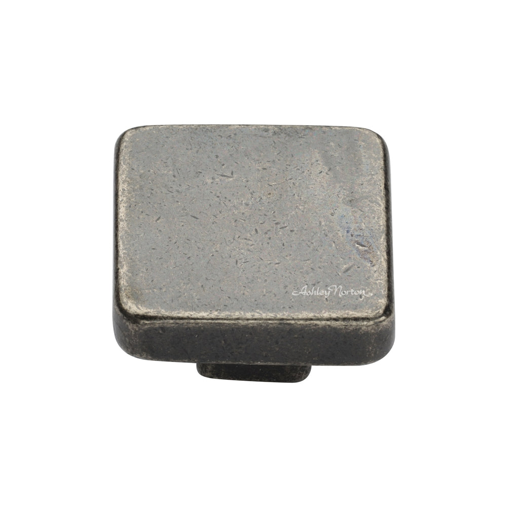 Ashley Norton 3674 Square Knob in Medium White Bronze