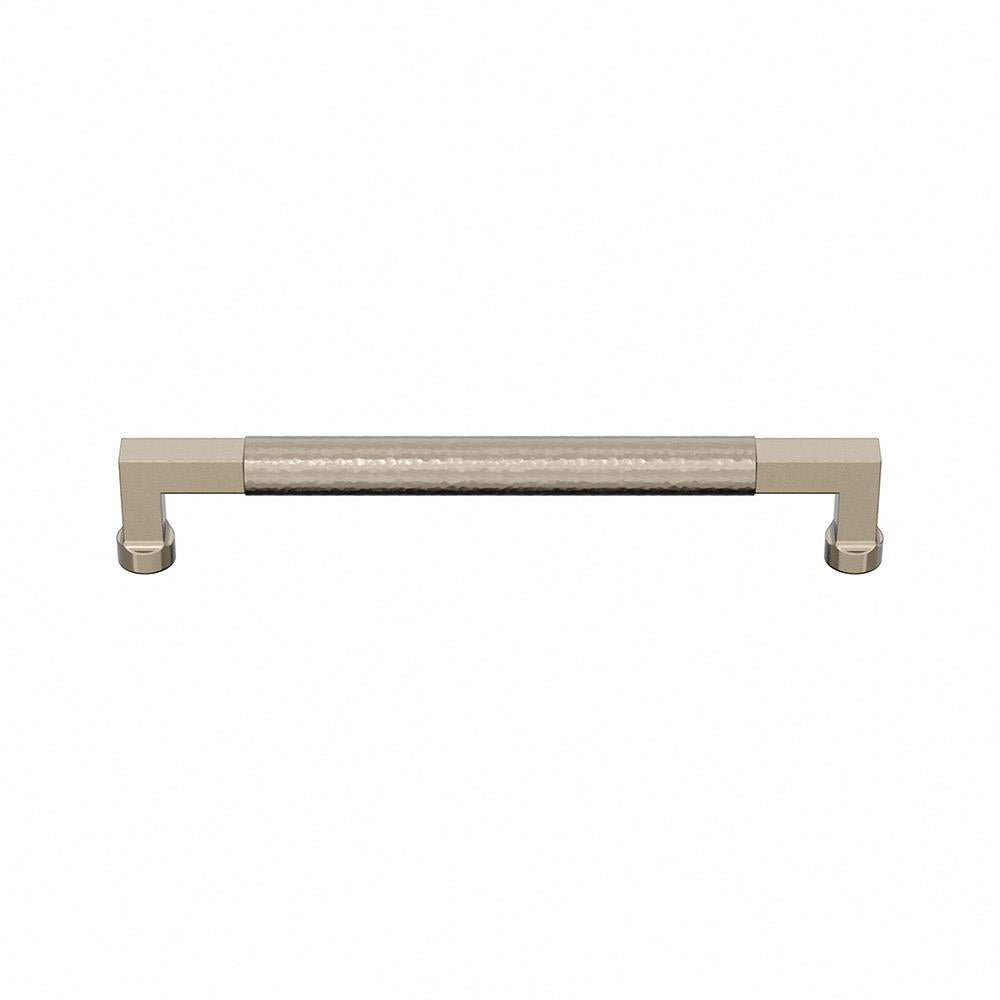 Ashley Norton H1312 Hammered Bauhaus Appliance Pull in White Bronze