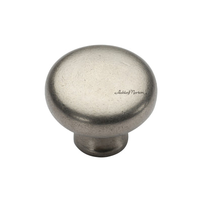 Ashley Norton 117 Round Knob in White Bronze