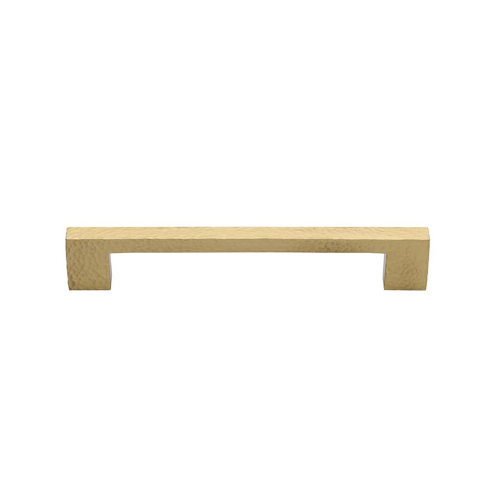 Ashley Norton MK0337 Hammered Urban Cabinet Pull in Satin Brass