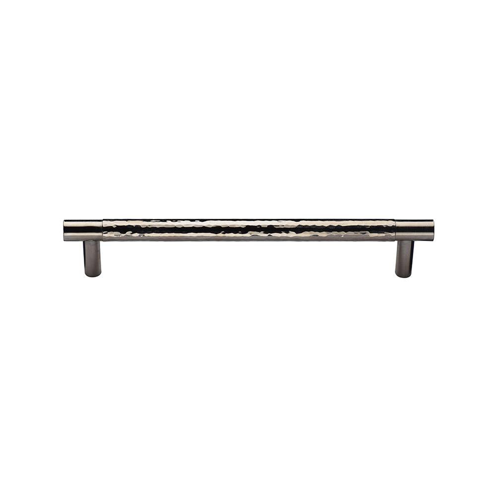 Ashley Norton MK4461 Partial Hammered Cabinet Pull in Polished Nickel