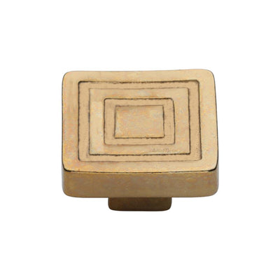 Ashley Norton 3980 Deco Knob in Natural Bronze
