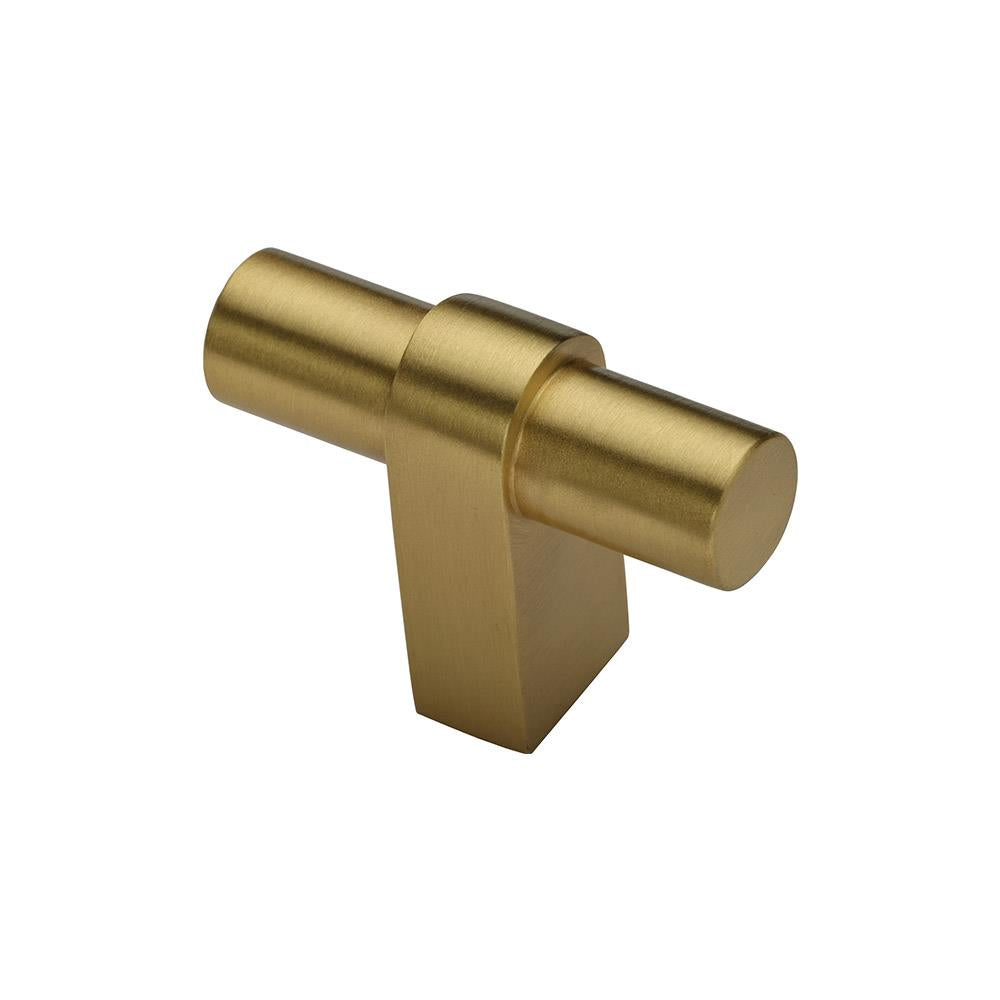 Ashley Norton MT2482 Asher Cabinet Knob in Satin Brass