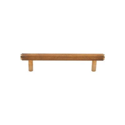 Ashley Norton MT4458 Basel Knurled Pull in Unlacquered Brass