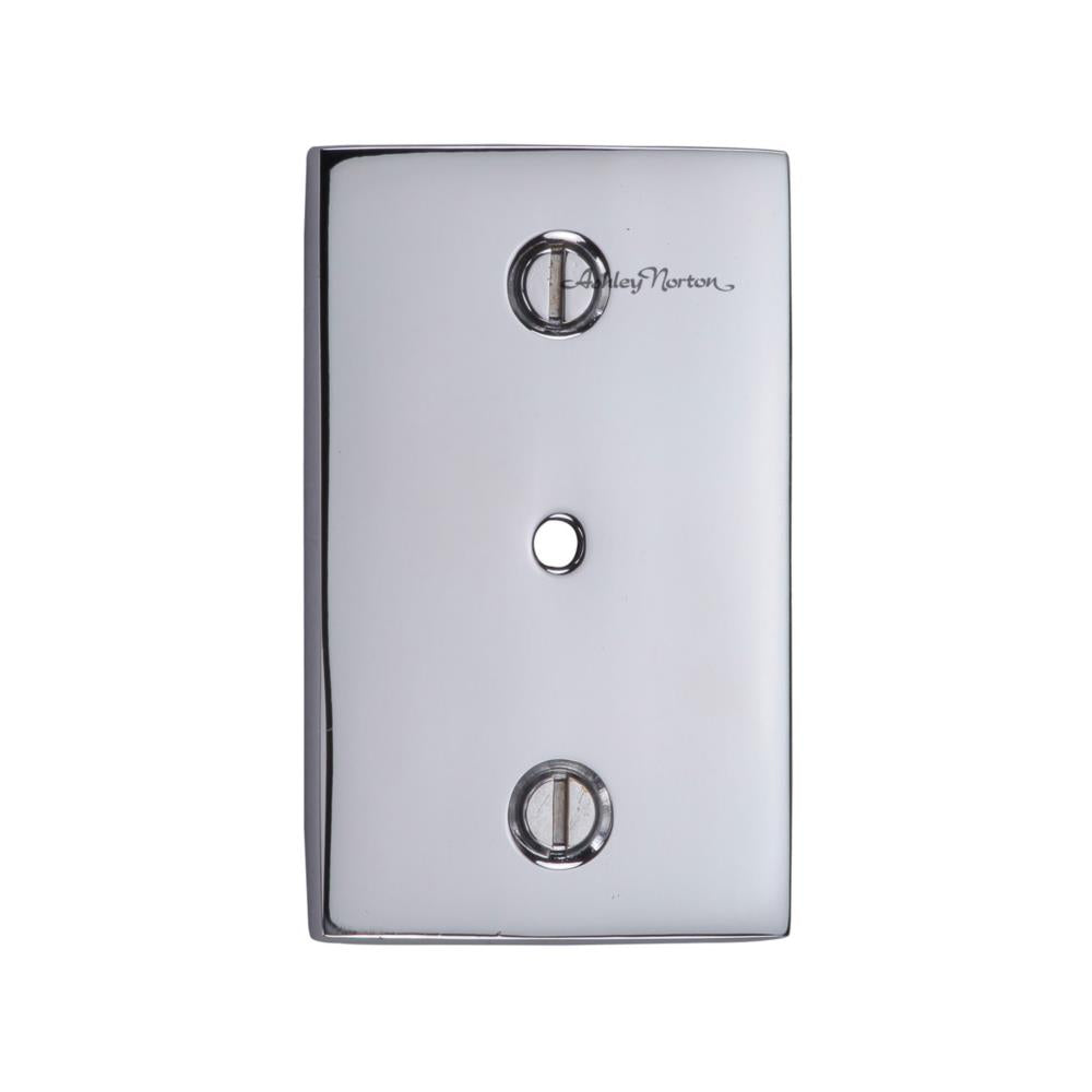 Ashley Norton MT42SQ Rectangular Backplate in Polished Chrome