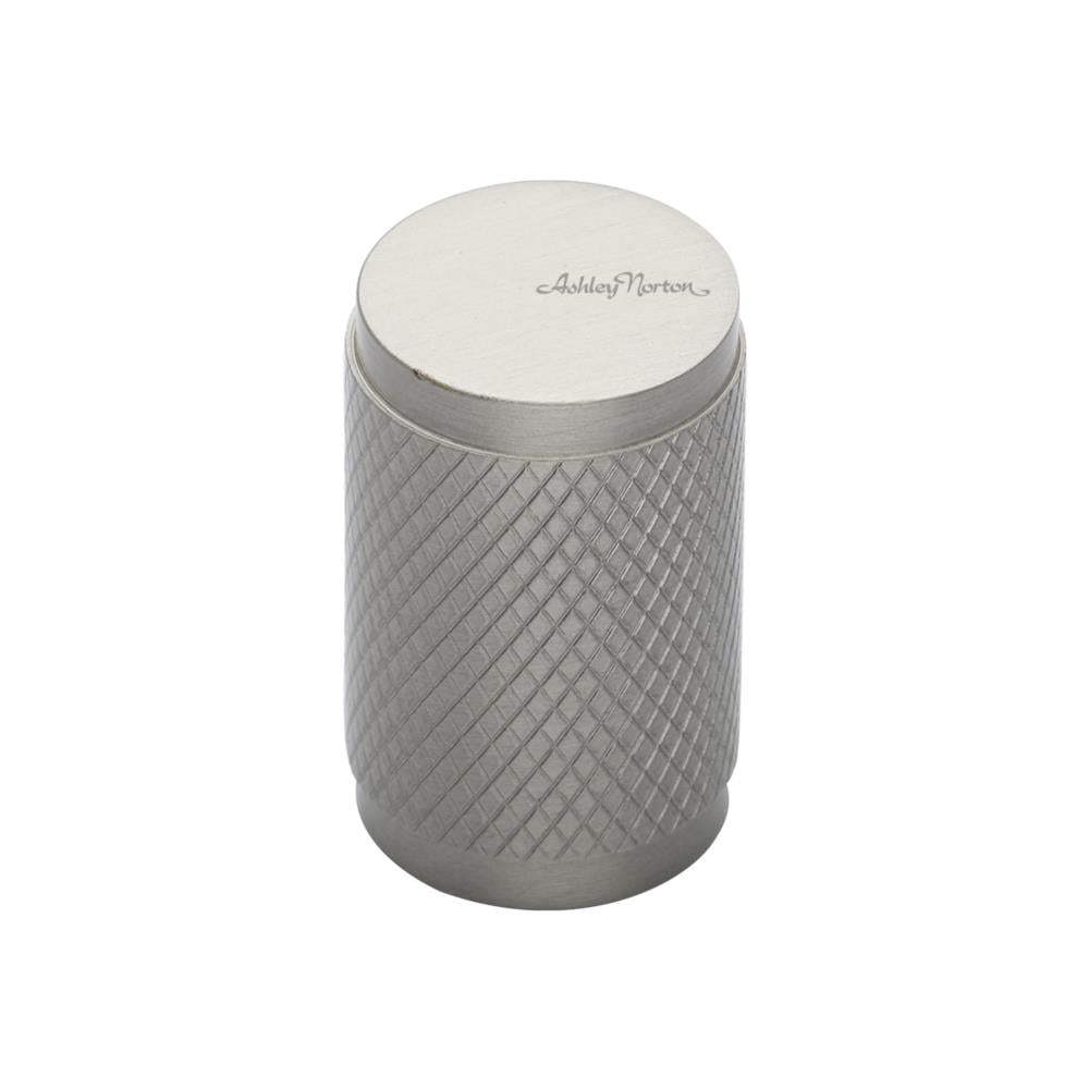 Ashley Norton MT3850 Knurled Stick Cabinet Knob in Satin Nickel