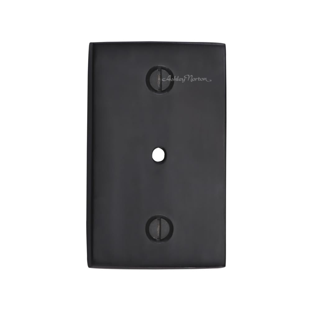 Ashley Norton MT42SQ Rectangular Backplate in Flat Black