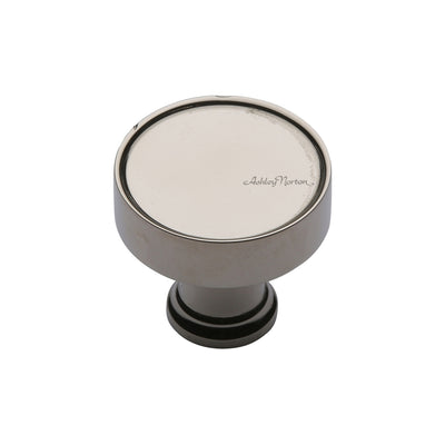 Ashley Norton MT4549 Blackburn Knob in Polished Nickel