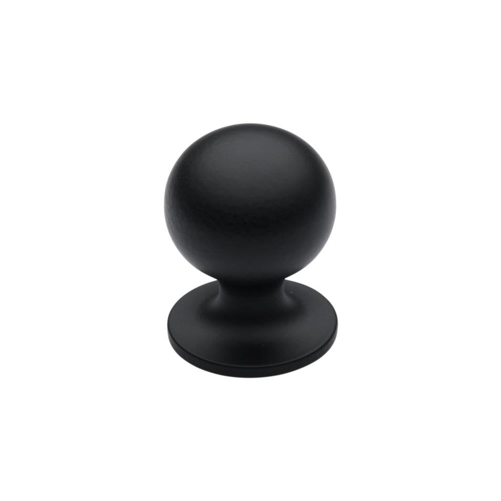 Ashley Norton MT8321 Orb Knob in Flat Black