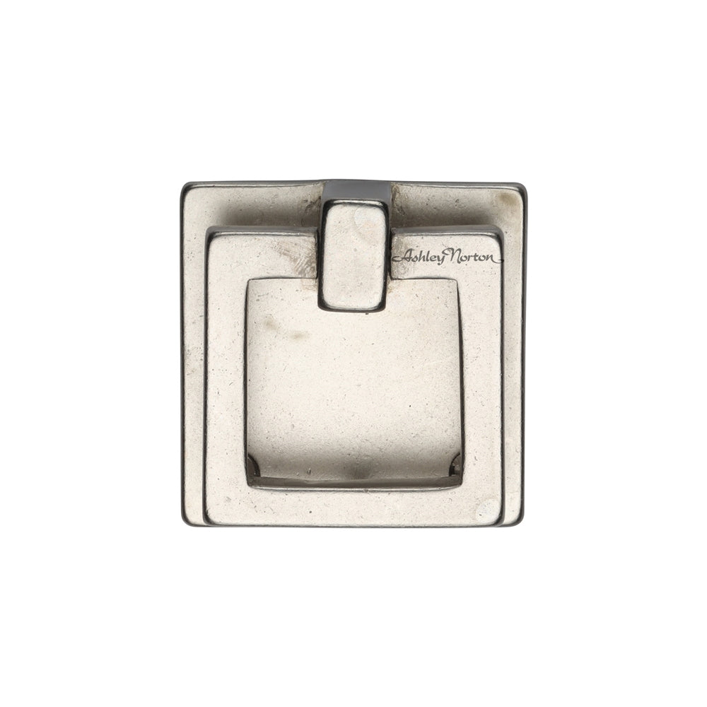Ashley Norton 6359 Square Drop Pull in White Bronze