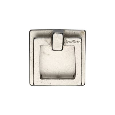 Ashley Norton 6359 Square Drop Pull in White Bronze