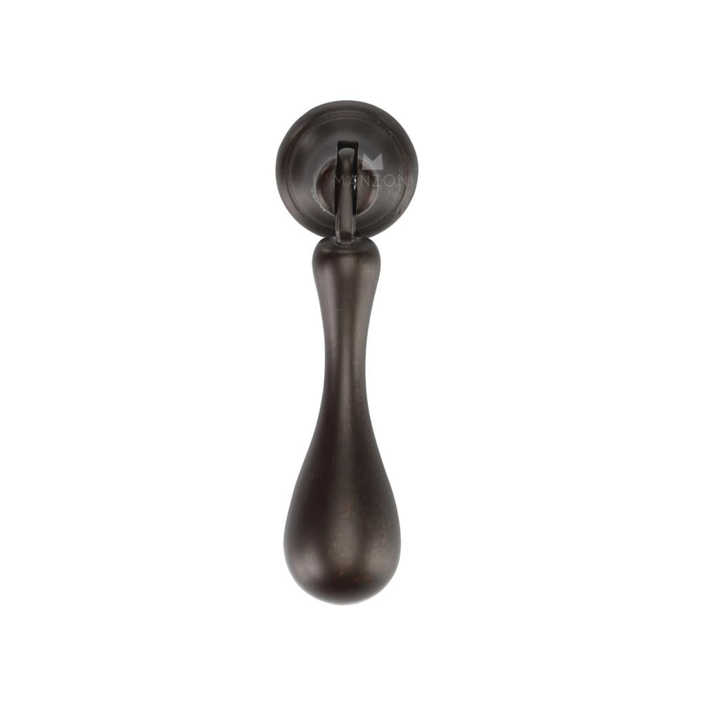 Ashley Norton MB1396 Classic Drop Pull in Lacquered Bronze