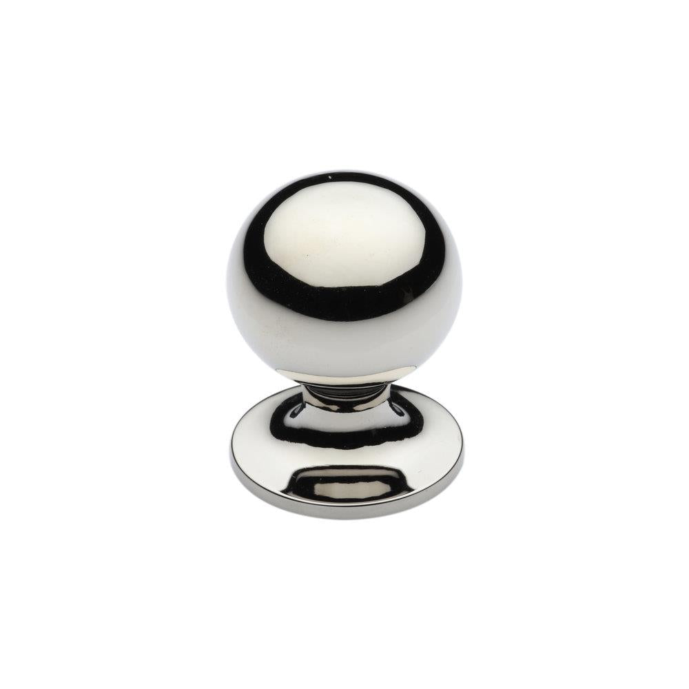 Ashley Norton MT8321 Orb Knob in Polished Nickel