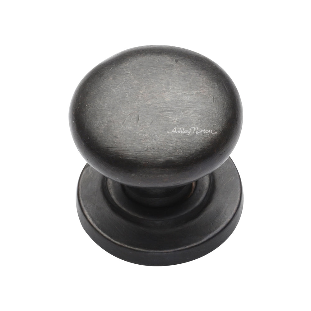Ashley Norton 113 Round Knob on Rose in Dark Bronze