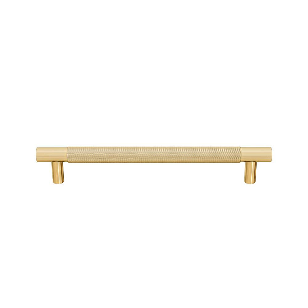 Ashley Norton V1465 Knurled Appliance Pull in Unlacquered Brass