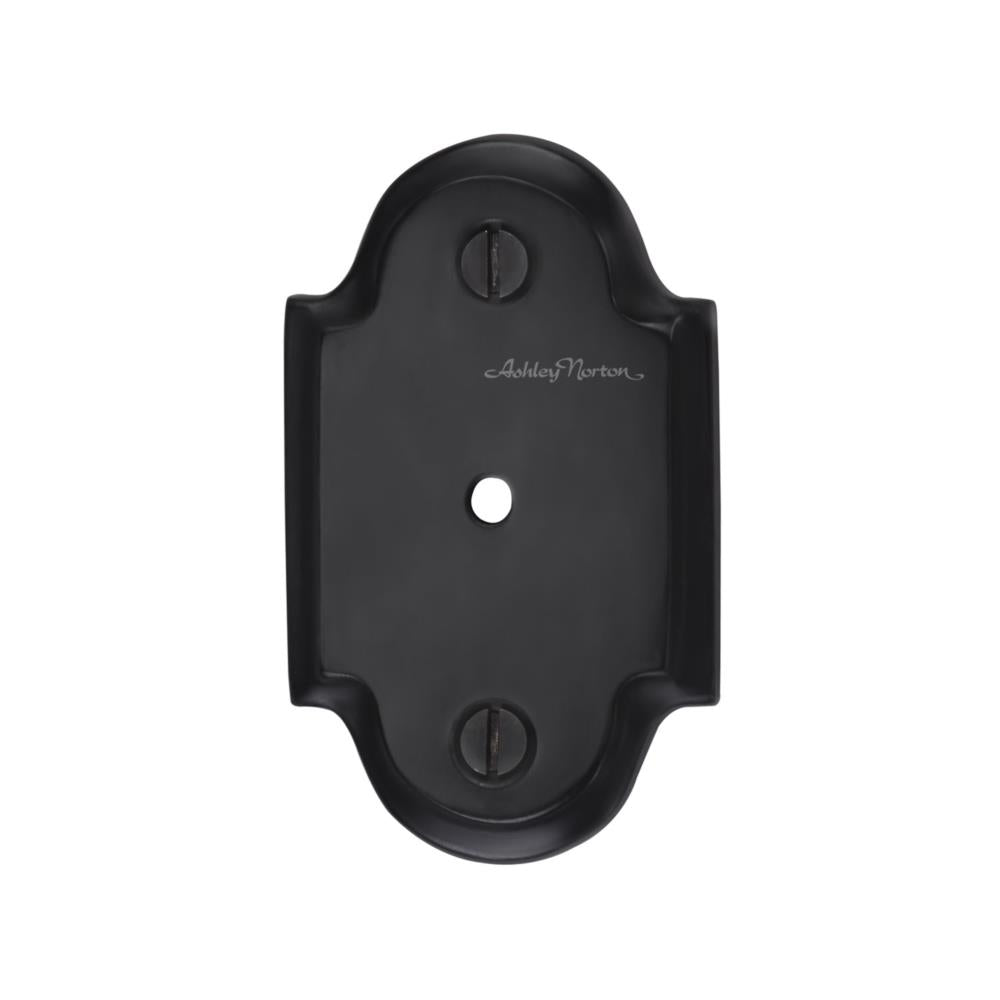 Ashley Norton MT42SR Arched Backplate in Flat Black