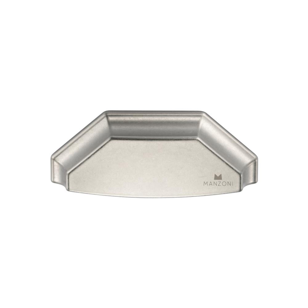 Ashley Norton MG0832 Avenue Bin Pull in Vintage Nickel