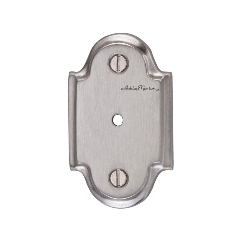 Ashley Norton MT42SR Arched Backplate in Satin Nickel