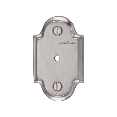 Ashley Norton MT42SR Arched Backplate in Satin Nickel