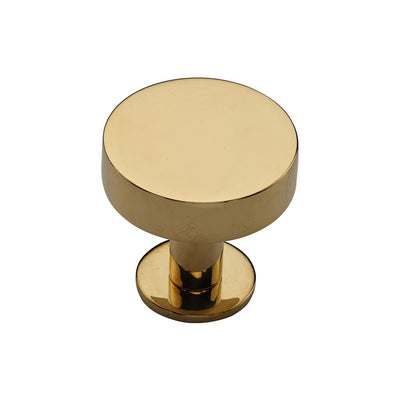 Ashley Norton MT3885 Bracknell Cabinet Knob in Unlacquered Brass
