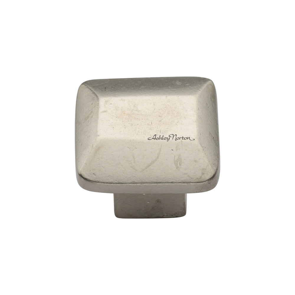 Ashley Norton 3625 Trapezoidal Knob in White Bronze