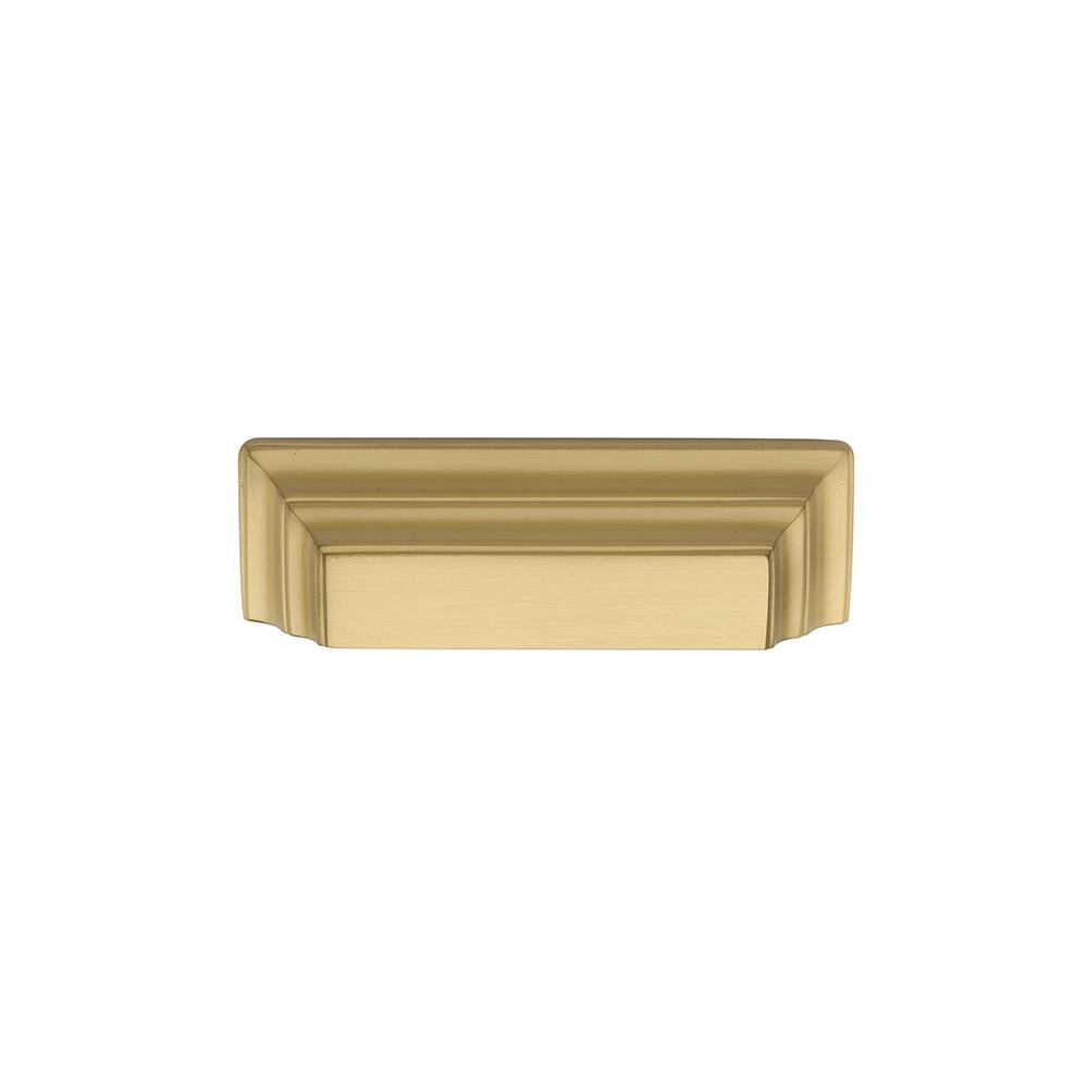 Ashley Norton MT2764 George Cup Pull in Satin Brass