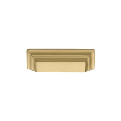 Ashley Norton MT2764 George Cup Pull in Satin Brass