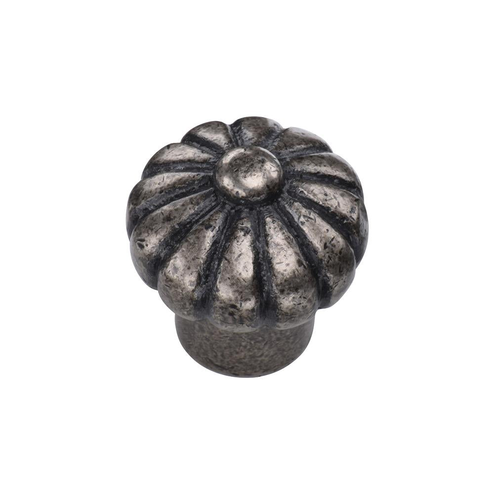 Ashley Norton 394 Flower Knob in Medium White Bronze