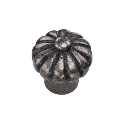 Ashley Norton 394 Flower Knob in Medium White Bronze