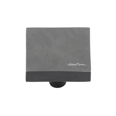 Ashley Norton 3897 Square Disc Knob in Dark Bronze