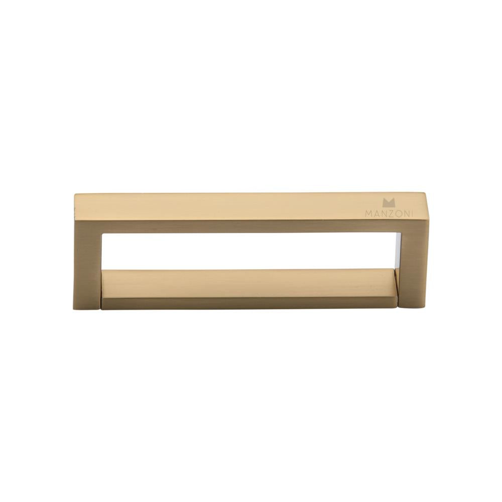 Ashley Norton MC2780 Box Pull in Satin Brass