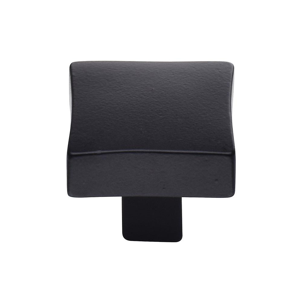 Ashley Norton 3678 Square Knob in Matte Black
