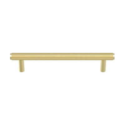 Ashley Norton V1447 Lucerne Reeded Appliance Pull in Satin Brass