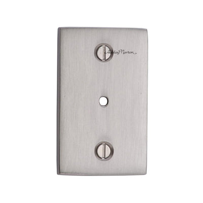 Ashley Norton MT42SQ Rectangular Backplate in Satin Nickel