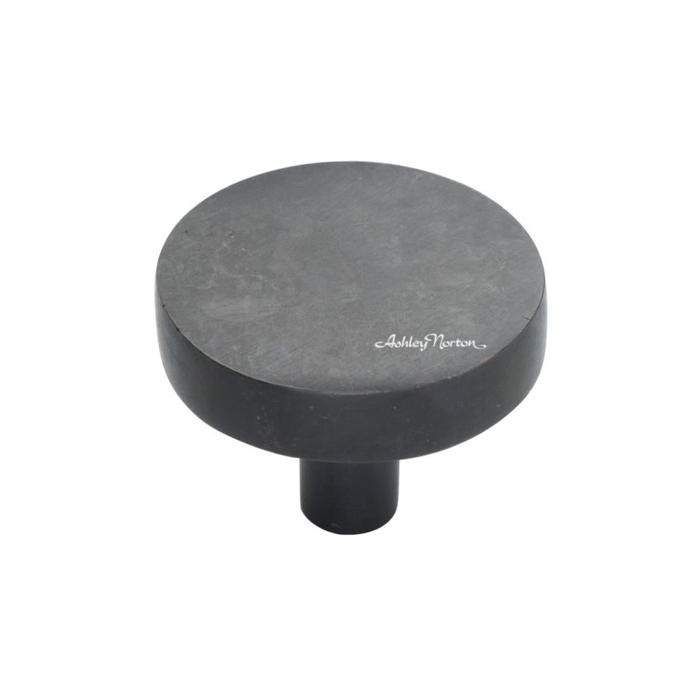 Ashley Norton 3884 Round Disc Knob in Dark Bronze