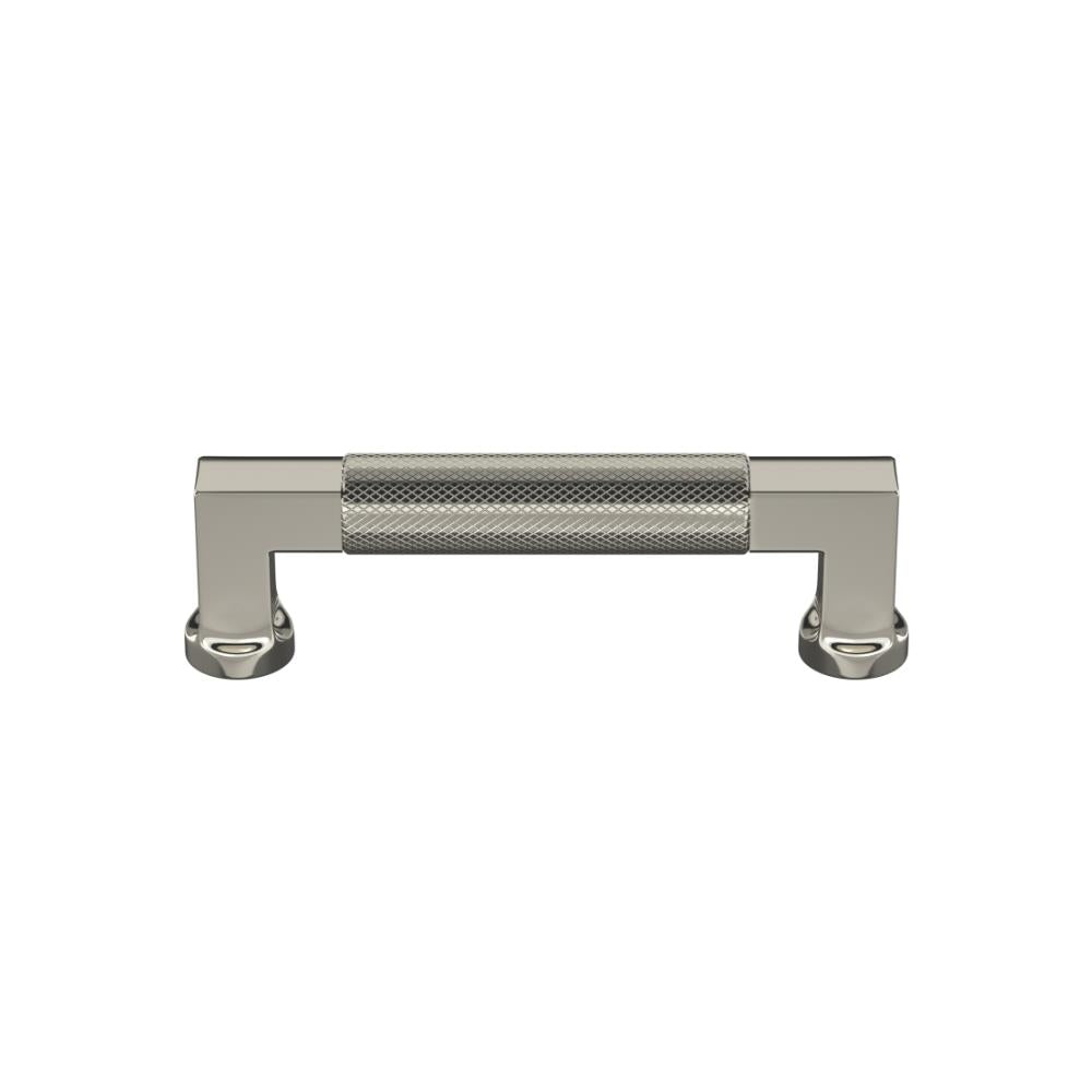 Ashley Norton MT0315 Knurled Bauhaus Cabinet Pull in Polished Nickel
