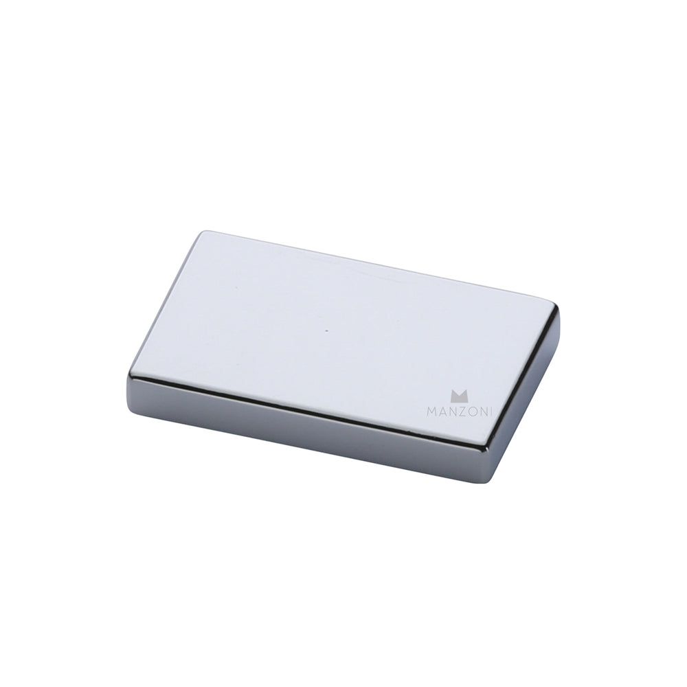 Ashley Norton MC1265 Flat Knob in Polished Chrome